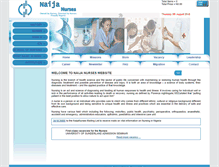 Tablet Screenshot of naijanurses.com